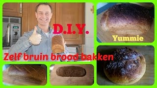 Zelf bruin brood bakken [upl. by Alyssa]