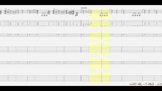 Metallica Tabs  Creeping Death rhythm [upl. by Elsilrac]