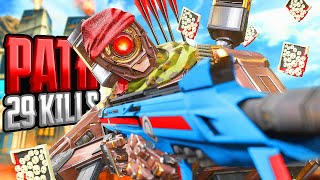 INSANE Pathfinder 29 KILLS and 5800 Damage Apex Legends Gameplay Season 19 [upl. by Hun749]