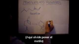 Biosintesis de Monoterpenos regulares  ejemplo [upl. by Retrak]