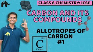 Carbon and its Compounds Class 8 Science ICSE  Selina Chapter 9  Allotropes of Carbon 1 [upl. by Felicity]