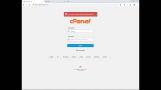 10 Change Cpanel Style Password Language [upl. by Hosfmann]