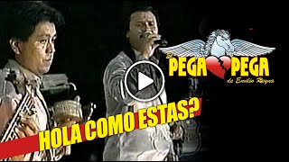 HOLA COMO ESTAS  El Pega Pega de Emilio Reyna  En Vivo [upl. by Eadahs]