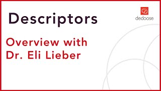 Descriptors with Dr Eli Lieber  Qualitative and Mixed Methods Analysis  Great Research Made Easy [upl. by Attaynik943]