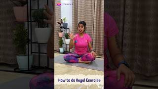 How to do Kegel Exercise  Kegal Exercise Benefits  Pelvic Floor Exercise  shorts exercise [upl. by Corrine629]