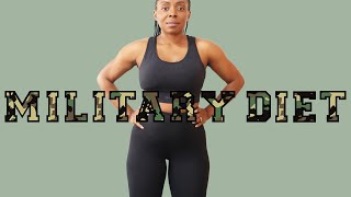 I tried military diet for weight loss plan  3 day results [upl. by Nevla]