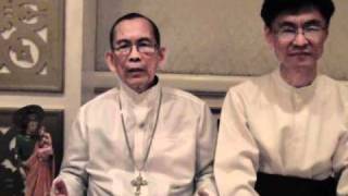 Archbishop Aniceto Promotes Rosary Crusade against RH Bill [upl. by Aneleh]