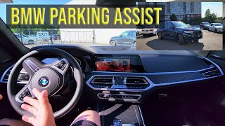 How to use BMW Parking Assistant [upl. by Lonee218]