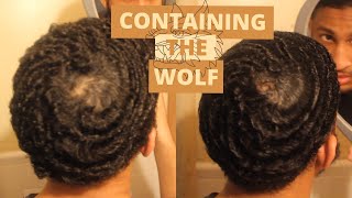 SIMPLE HOW TO LAY YOuR WAVES BACK DOWN WHILE WOLFING [upl. by Skell]