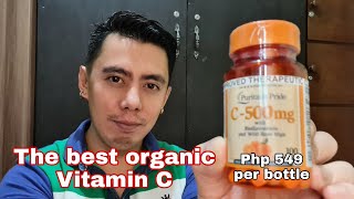 PURITANS PRIDE BEST VITAMIN C 500 MG ASCORBIC ACID WITH BIOFLAVONOIDS amp WILD ROSE HIPS NURSE REVIEW [upl. by Avictor83]