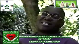 INTERVIEW NKUNA TATA KIMBANGU PAPA SALOMON KIANGANI KISOLOKELE dit GRAND BOULE [upl. by Yesoj]