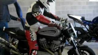 Harley Davidson XR 1200  race ready  test overview  Spain  Mike Spike Edwards [upl. by Shuler]