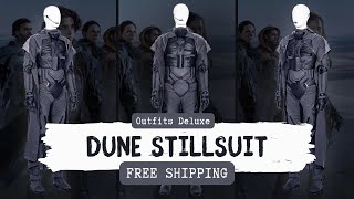 Takerlama Dune Paul Atreides Stillsuit Arrakis Aka Cosplay Costume Fremen Outfits dune [upl. by Koralle]