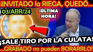 QUEDO GRABADO ¡ INVITADO la RIEGA ya NO PUEDEN BORRARLO [upl. by Coyle]