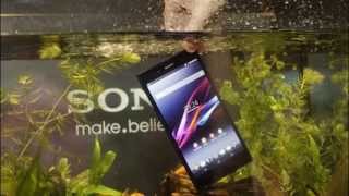 MOVIL QUE GRABA BAJO EL AGUA Sony XPERIA z ultra [upl. by Courcy]