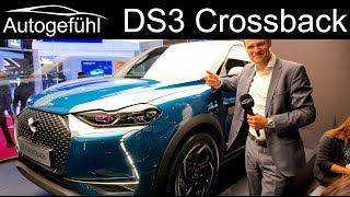 DS3 Crossback REVIEW electric ETense vs PetrolDiesel  Autogefühl [upl. by Tybi254]