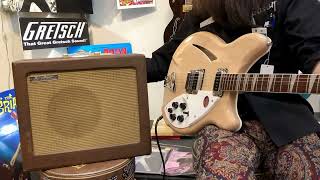 Rickenbacker Electro M8E Tone Check【1960s Vintage Amp！】 [upl. by Inalan]