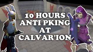 Loot from 10 Hours of AntiPking at Calvarion [upl. by Winebaum662]