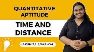 Aptitude Preparation for Campus Placements 3  Time And Distance  Quantitative Aptitude [upl. by Anerhs]