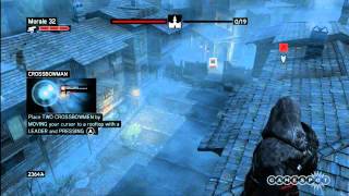 Tower Defense Gameplay  Assassins Creed Revelations Xbox 360 [upl. by Shama767]