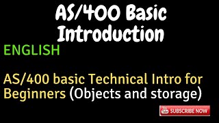 IBM i AS400 Tutorial iSeries System i AS400 basic Introduction for Beginners Objects amp Storage [upl. by Eldoree784]