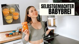 Selbstgemachter Babybrei aus dem Breikocher 🥕🍠🥦LIFEOFBINII♥️ [upl. by Ahsitnauq]