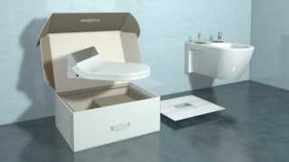 SensoWash® Starck C Montage Video  Mounting SensoWash® Starck C [upl. by Kimmi]