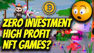 Top 5 FREE Play to Earn Crypto NFT Games with NO Investment [upl. by Mond439]