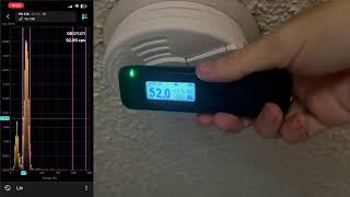 Testing Radiacode 102 with a smoke detector [upl. by Aeslek]