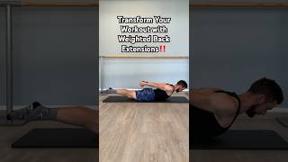 Transform Your Workout with Weighted Back Extensionsshouldermobility backhealth [upl. by Oah]