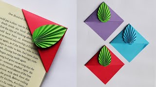 Origami Bookmark  Easy Paper Bookmark Making [upl. by Pincas410]