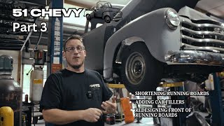 These Running Boards are getting REDESIGNED 51 Chevy  Part 3 [upl. by Regni]