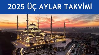 2025 Yılı Üç Aylar Takvimi [upl. by Hsakaa]