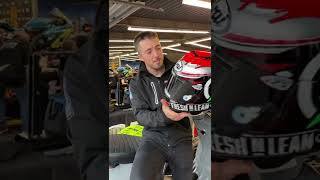 Josh Herrin and his 2022 CorsairX helmet design [upl. by Ximenes]