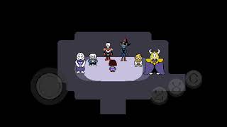 Undertale Asriel Dreemurr true pacifist ending on mobile [upl. by Abbotson]