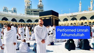 Alhumdulillah performed Umrah Allah qabool farmaye [upl. by Jesus]