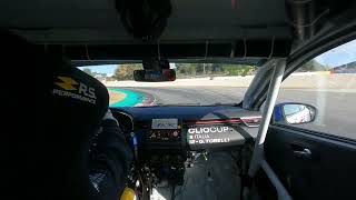 Clio Cup Italia 2022  onboard G Torelli 12 Faro Racing  Barcellona [upl. by Willock]