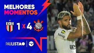 ROMERO FAZ DOIS YURI ALBERTO CRAVA DE NOVO E TIMÃO VENCE A 2ª SEGUIDA  BOTAFOGOSP 1X4 CORINTHIANS [upl. by Annawt]