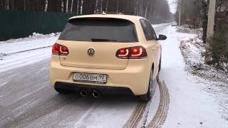 VW Golf Mk6 R20 Milltek exhaust [upl. by Lorette]