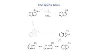 E1 Elimination at the Benzylic position [upl. by Anirbes]