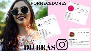 CONTATO DE FORNECEDORES DO BRÁS  Instagram e WhatsApp [upl. by Acissey851]