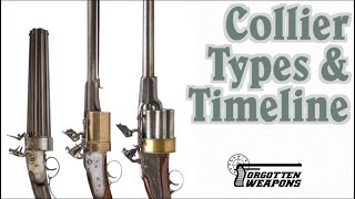 Clockwork to Percussion Collier Revolver Types and Timeline [upl. by Bumgardner]