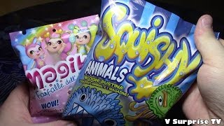 MAGIKI Farfalle dellarcobaleno amp Squishy Animals Diramix  codici unboxing  V SURPRISE TV [upl. by Cohn]