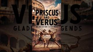 Epic Gladiator Battle Priscus vs Verus  A Legendary Fight in Ancient Rome shorts history facts [upl. by Adohr274]