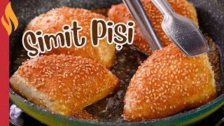 Simit Pişi Tarifi ✅ Yağ Çekmeden Puf Puf Kabaran Pişiler 💯 [upl. by Chester]