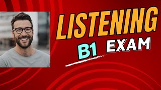 B1 English Listening Test Practice Your Listening Skills  4Minute Exercise [upl. by Arturo]