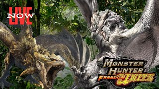 Tamat Monster Hunter Freedom Unite Silver Rathalos amp Gold Rathian Rajang Shen Gaoren Akantor [upl. by Hilten306]