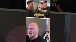 Big John Fury APOLOGY after HEADBUTTING Oleksandr Usyk FRIEND [upl. by Chemaram]