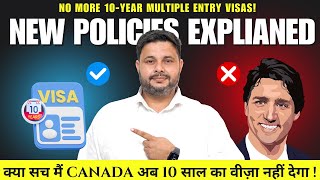 Canada Tourist Visa Update 2024 What You Need to Know About Single vs MultipleEntry Visas [upl. by Alyn]