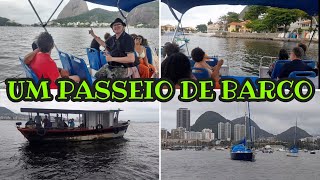 UM PASSEIO NO BARCO DO RESTAURANTE FLUTUANTE NA URCA RJ por Canal do Mariuu [upl. by Angelika]